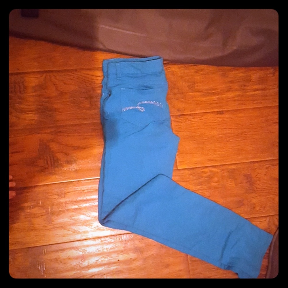 Blue pants